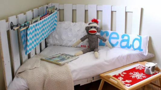 How to create a book nook in your child's bedroom