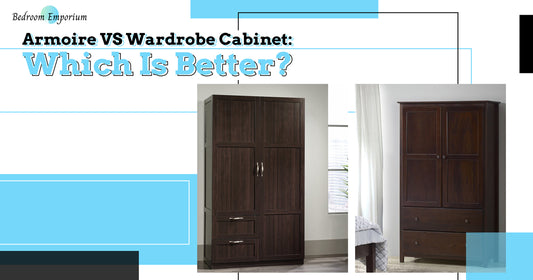 Blog about Which is better? Armoire vs wardrobe cabinet.