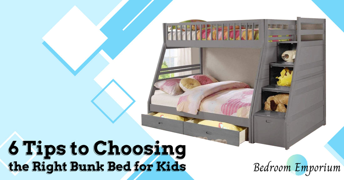 6 Tips to Choosing the Right Bunk Bed for Kids