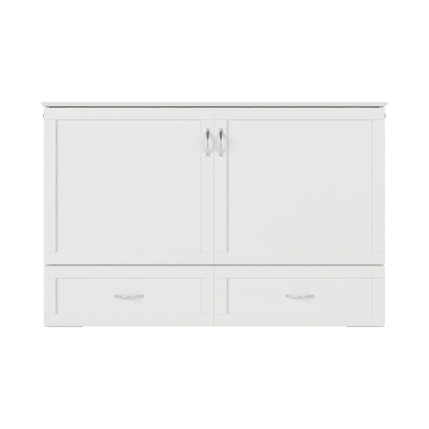AFI Furnishings AFI Raleigh Murphy Bed Chest Queen White