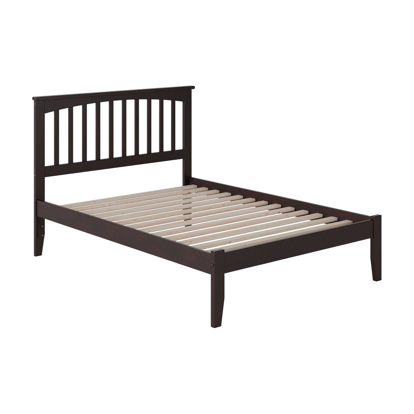 AFI Furnishings Mission Full Platform Bed with Open Foot Board