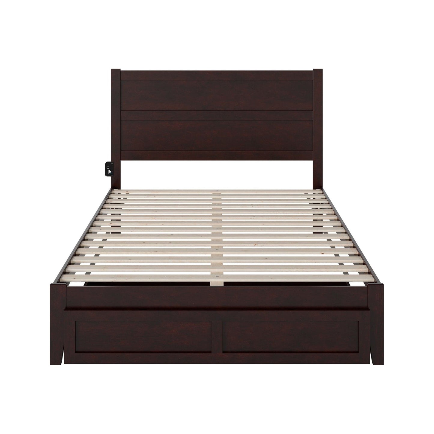 AFI Furnishings NoHo Queen Bed with Foot Drawer in Espresso