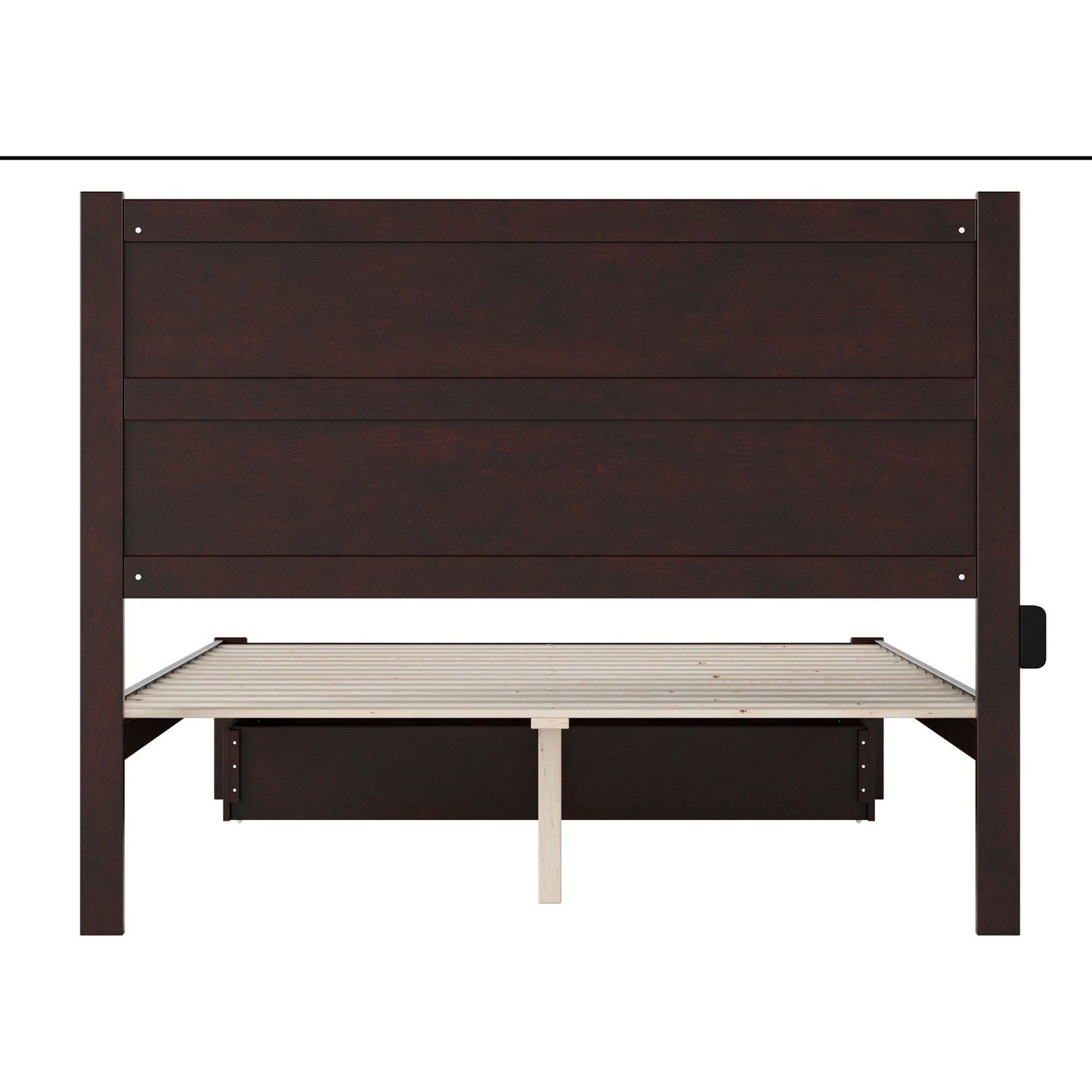 AFI Furnishings NoHo Queen Bed with Foot Drawer in Espresso