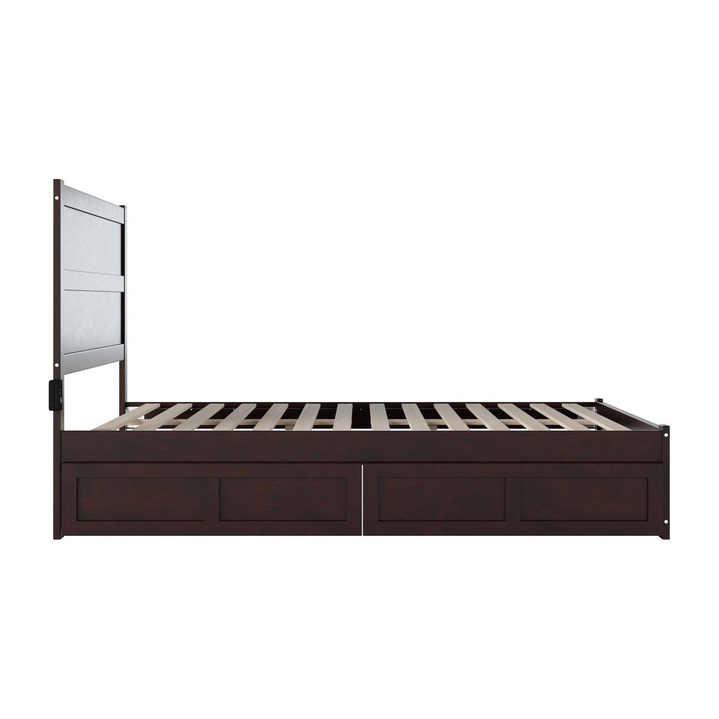 AFI Furnishings NoHo Queen Bed with Footboard and 2 Drawers in Espresso AG9163441