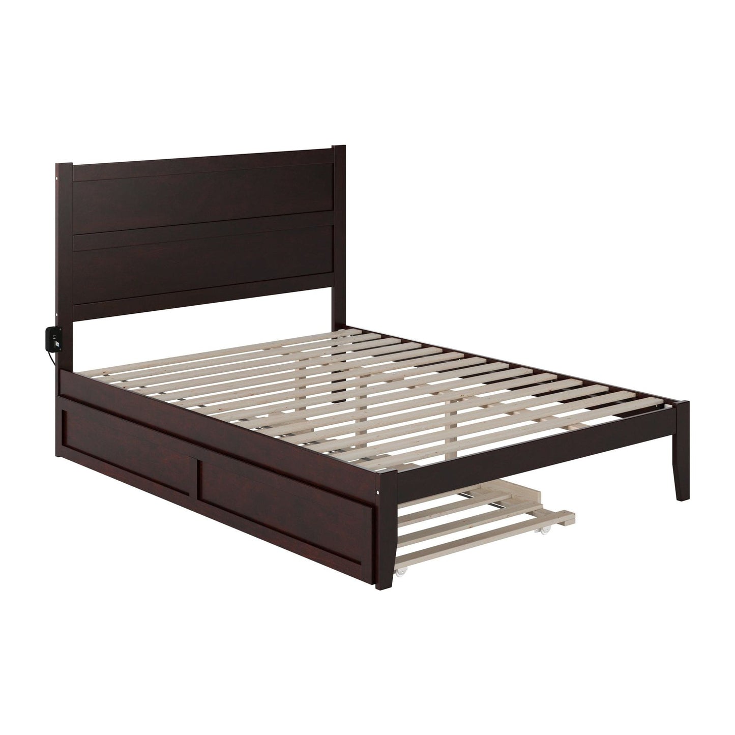 AFI Furnishings NoHo Queen Bed with Twin Extra Long Trundle in Espresso AG9111141