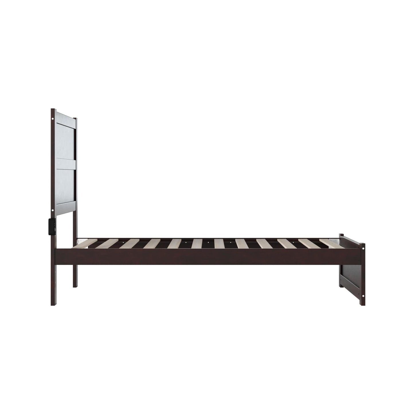 AFI Furnishings NoHo Twin Bed with Footboard in Espresso AG9160021