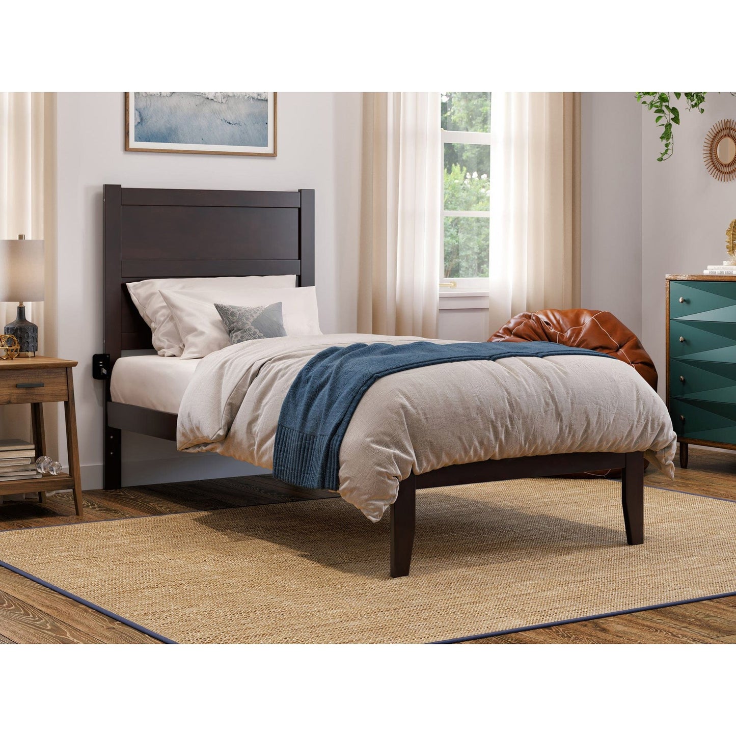 AFI Furnishings NoHo Twin Extra Long Bed in Espresso AG9110011