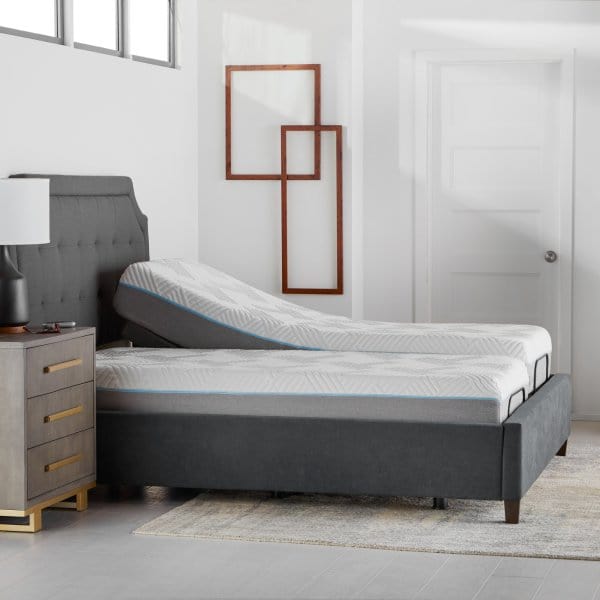 Malouf Malouf E455 Smart Adjustable Base Bed Queen STMAE455QQAB