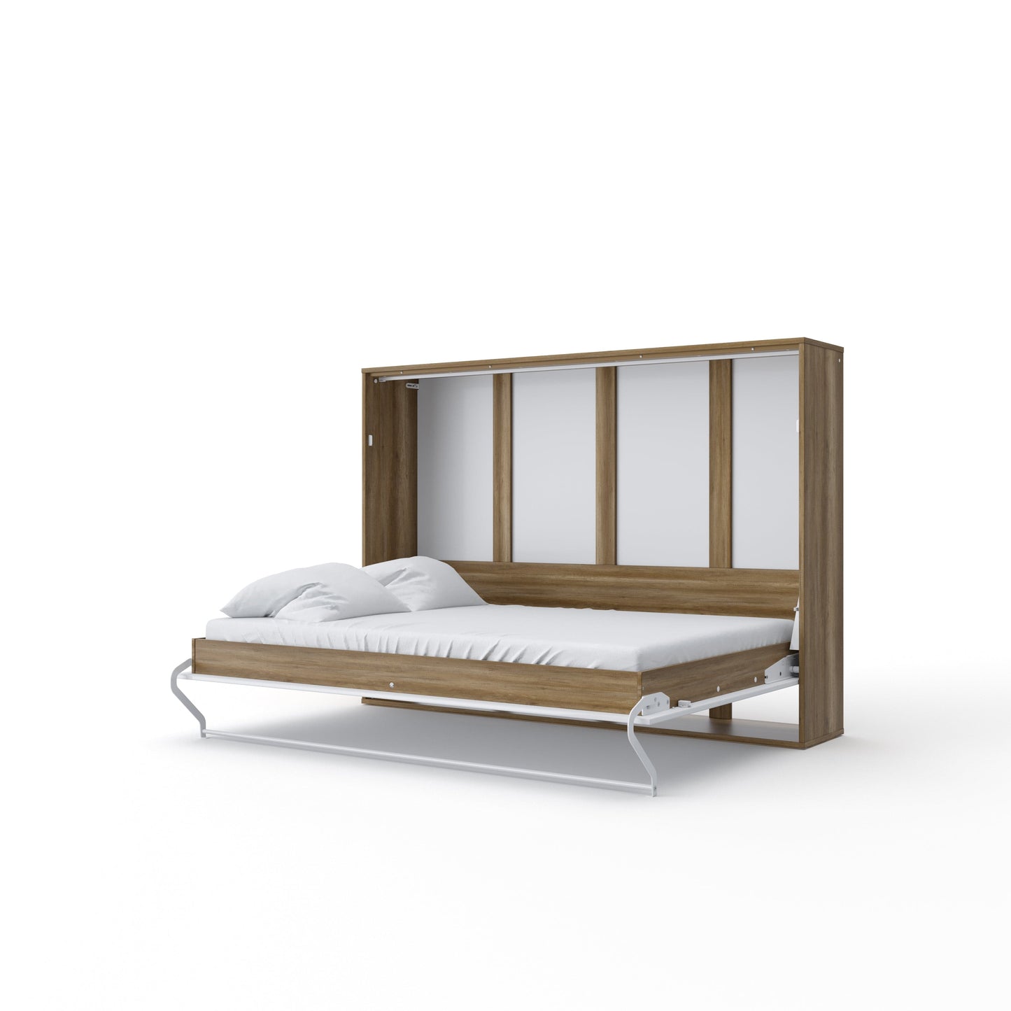 Maxima House Horizontal Murphy Bed INVENTO, European Full XL Size with mattress