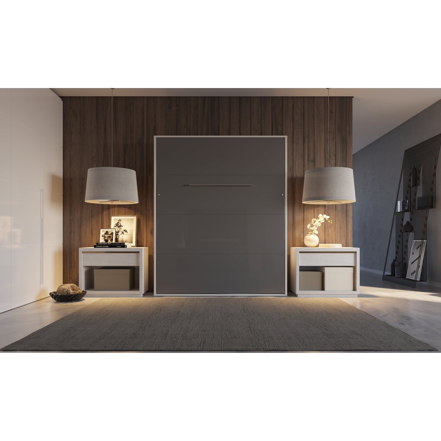 Maxima House Vertical Murphy Bed Invento Queen Size