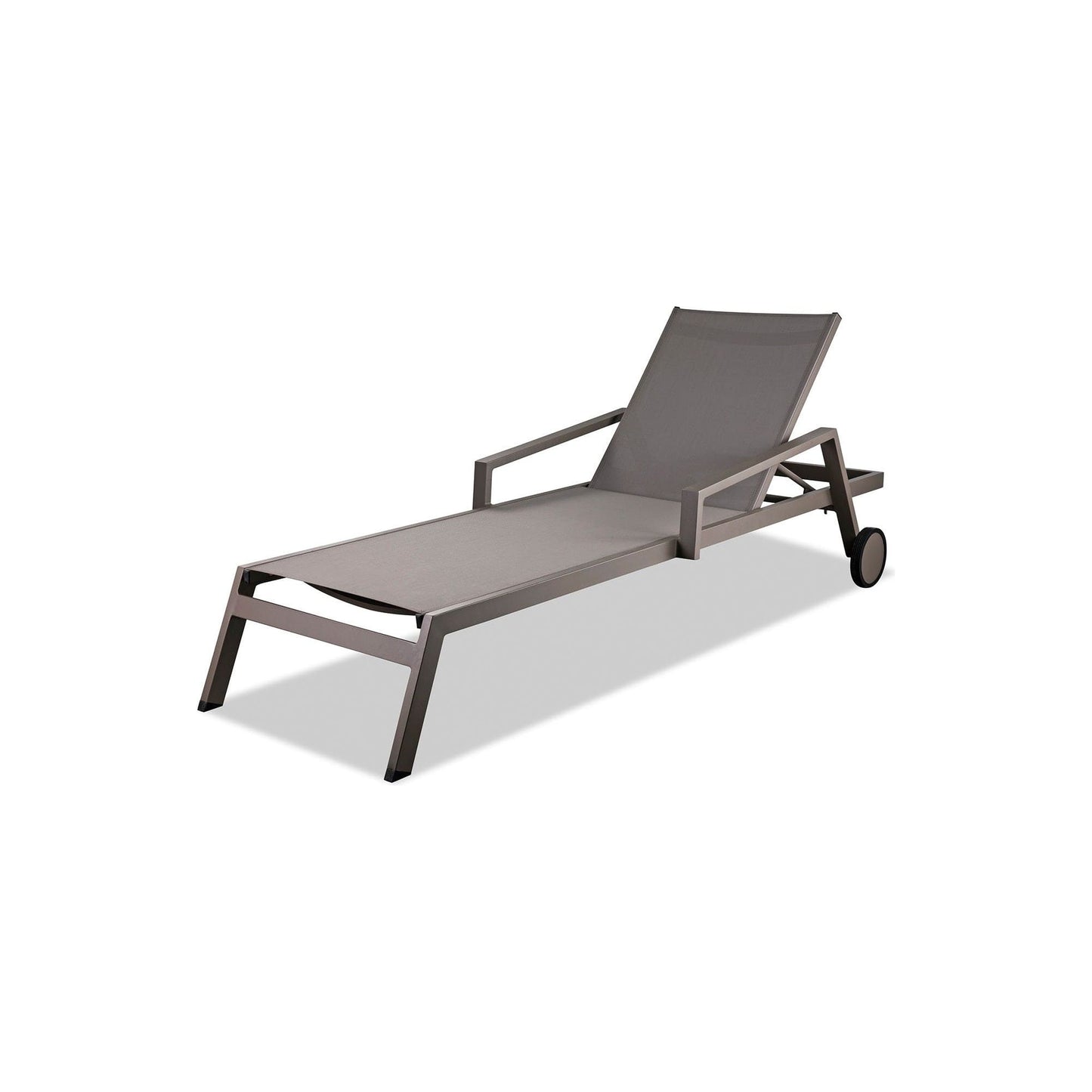 Whiteline Modern Living Bondi Outdoor Chaise Grey CL1534-GRY