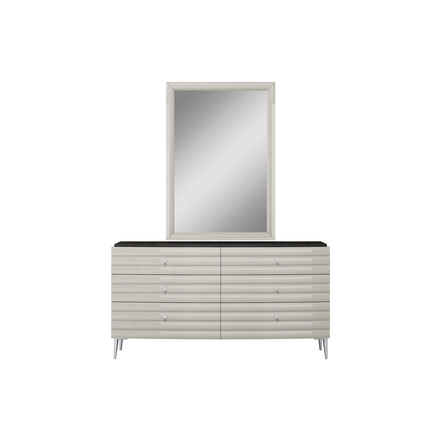 Whiteline Modern Living Whiteline Pino Dresser DR1752-DGRY/LGRY