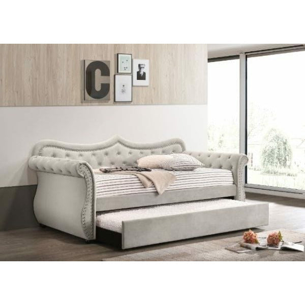 ACME Adkins Beige Linen Daybed and Trundle 39430