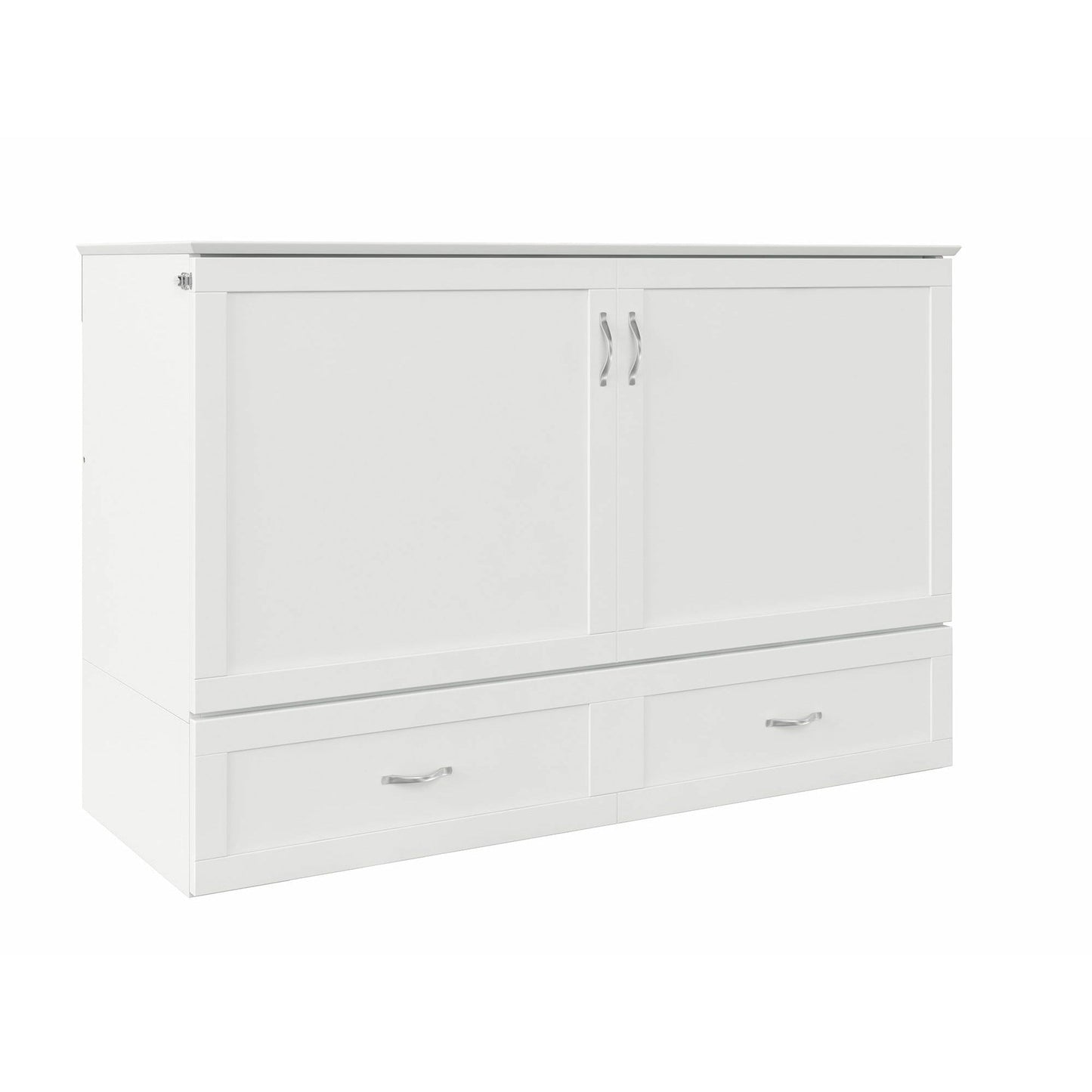Atlantic Furniture Murphy Bed Chest White Hamilton Murphy Bed Chest Queen Grey with Charging Station