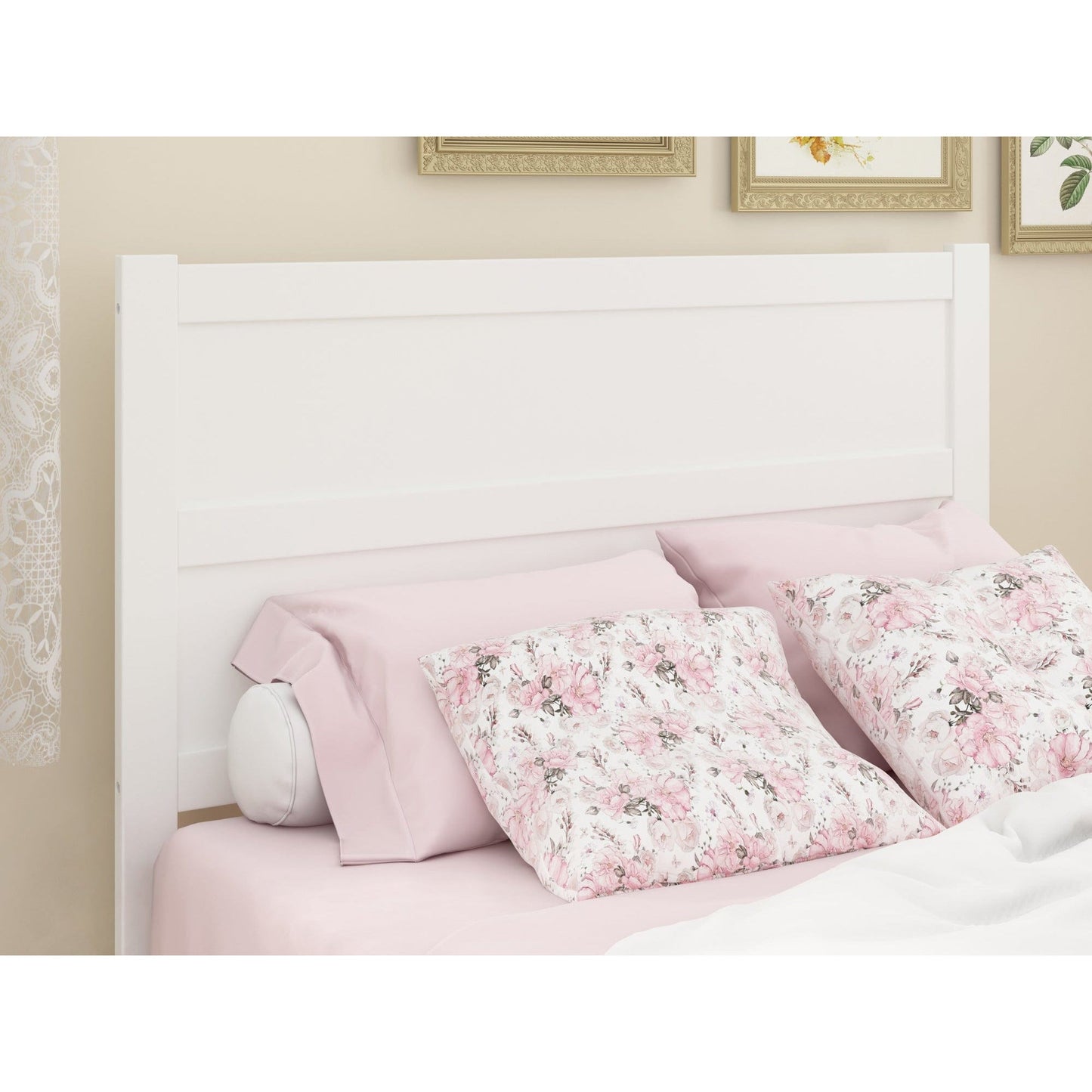 AFI Furnishings NoHo Full Bed in White AG9110032