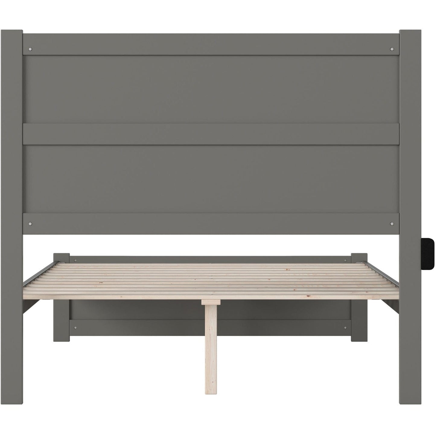 AFI Furnishings NoHo Full Bed with Footboard in Grey AG9160039