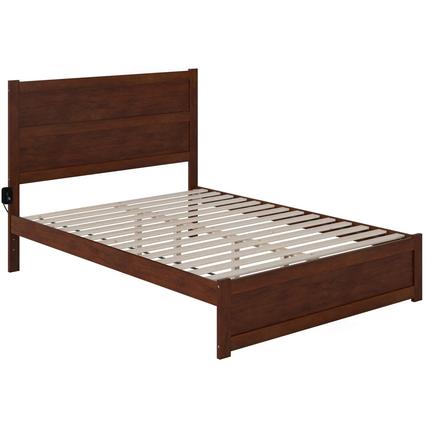 AFI Furnishings NoHo Queen Bed with Footboard in Walnut AG9160044