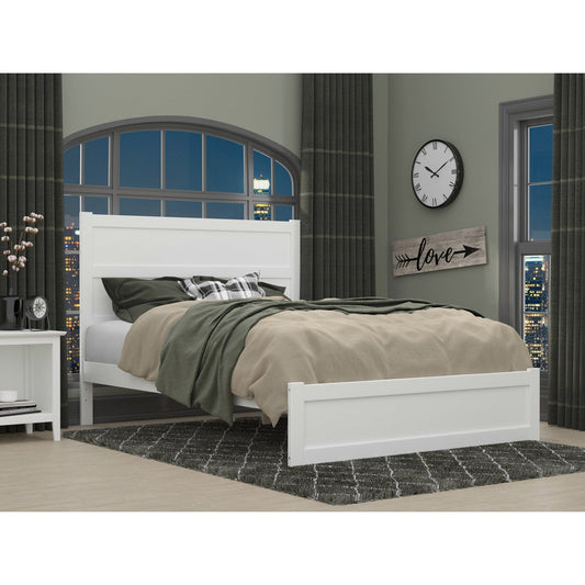 AFI Furnishings NoHo Queen Bed with Footboard in White AG9160042