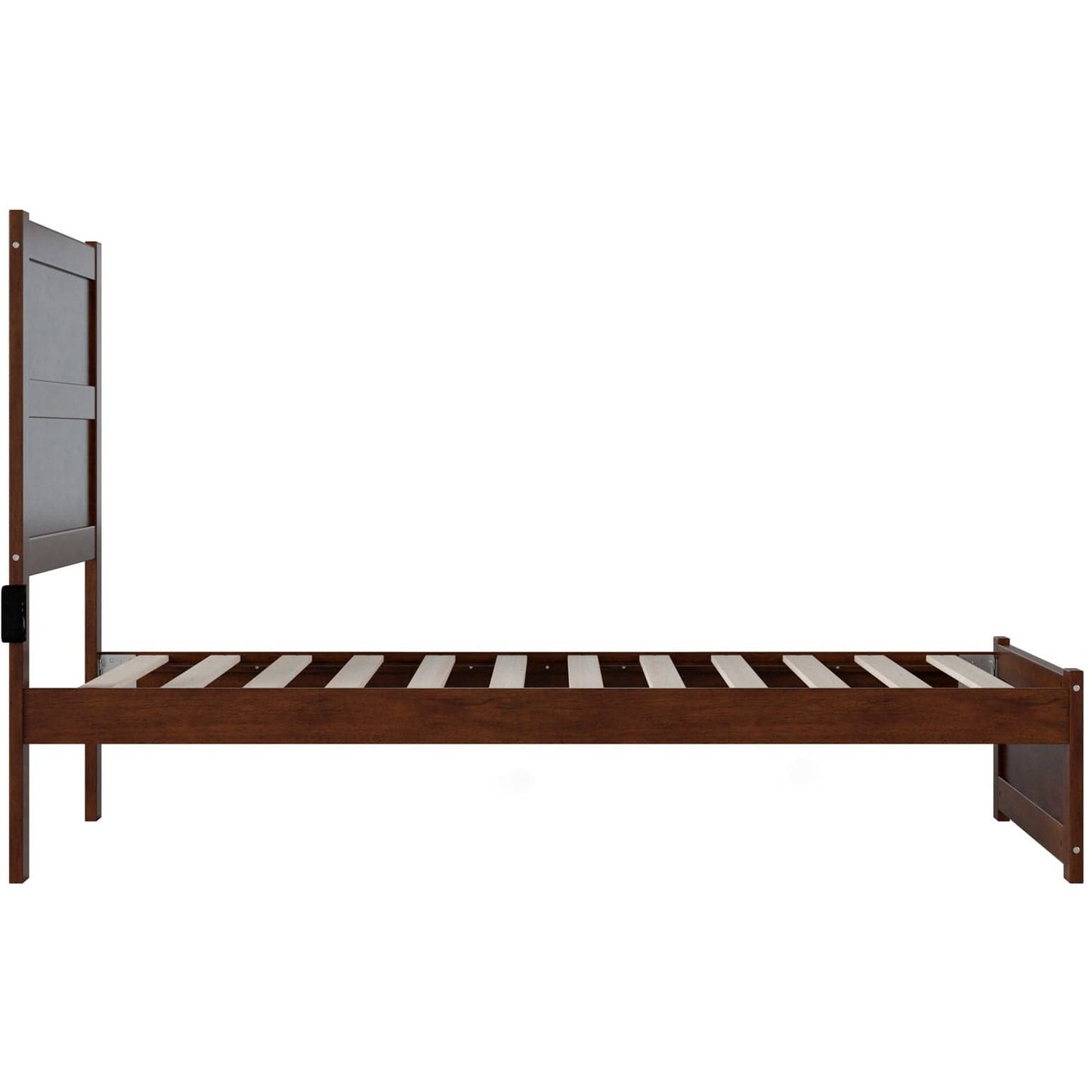 AFI Furnishings NoHo Twin Bed with Footboard in Walnut AG9160024