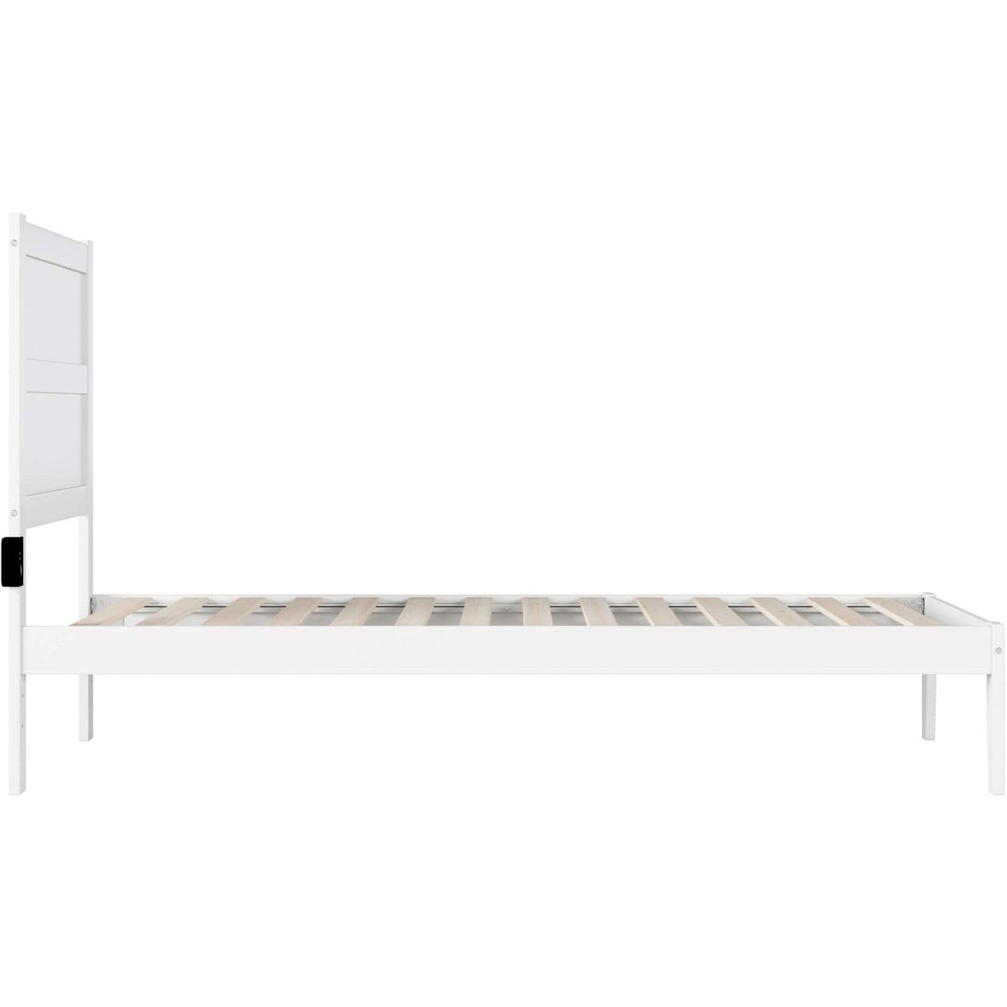 AFI Furnishings NoHo Twin Extra Long Bed in White AG9110012