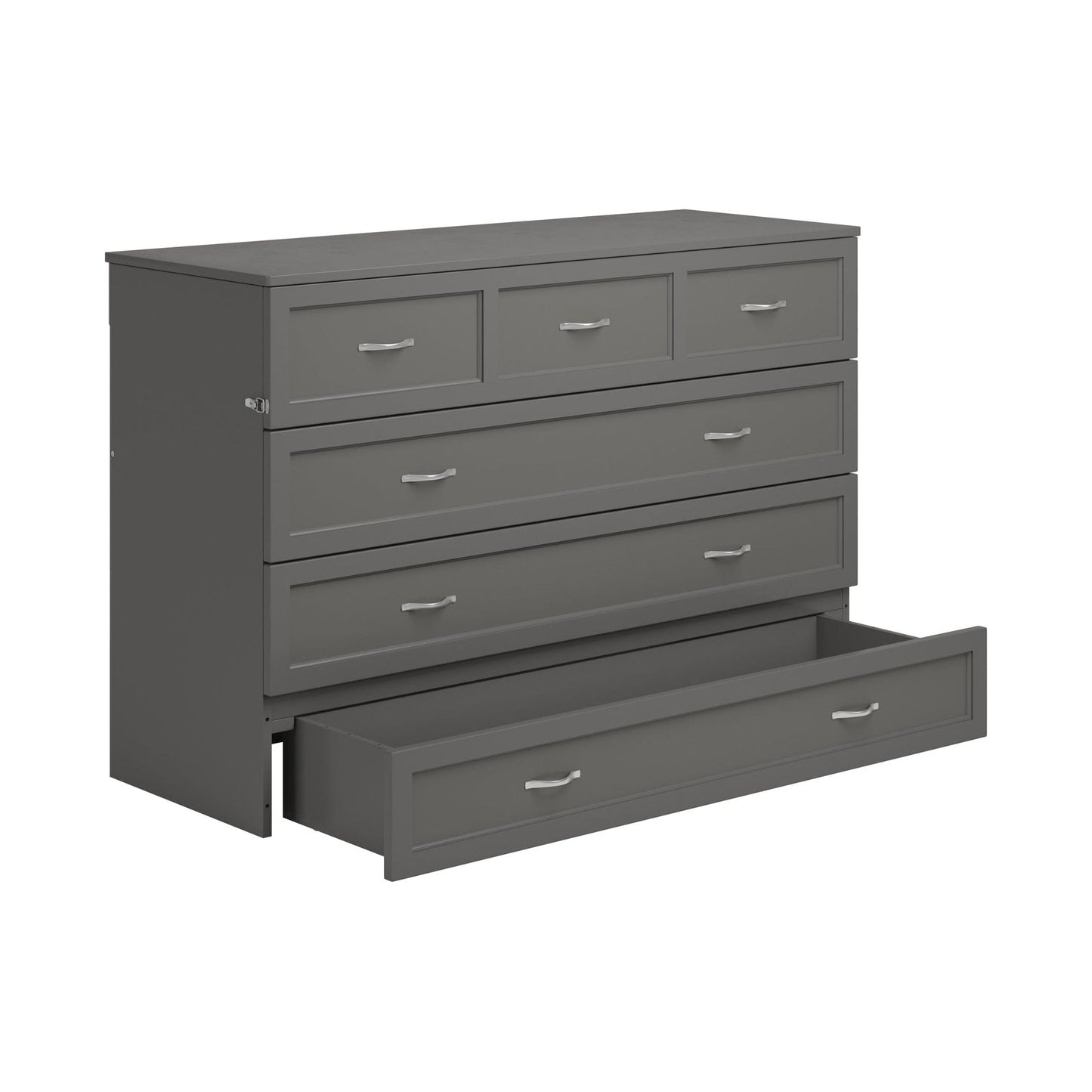 AFI Furnishings Northfield Queen Murphy Bed Chest Grey AC574149