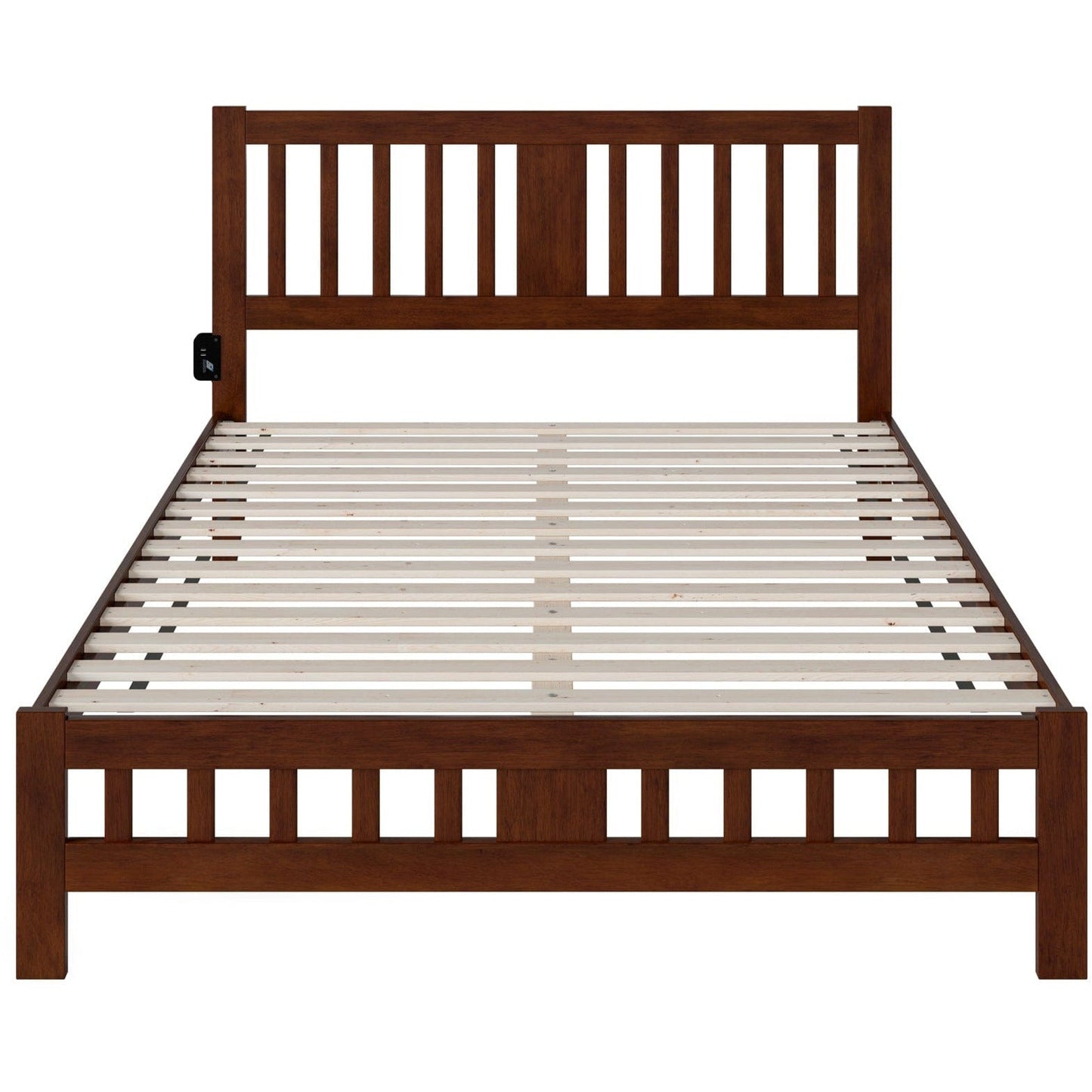 AFI Furnishings Tahoe Queen Bed with Footboard in Walnut AG8960044