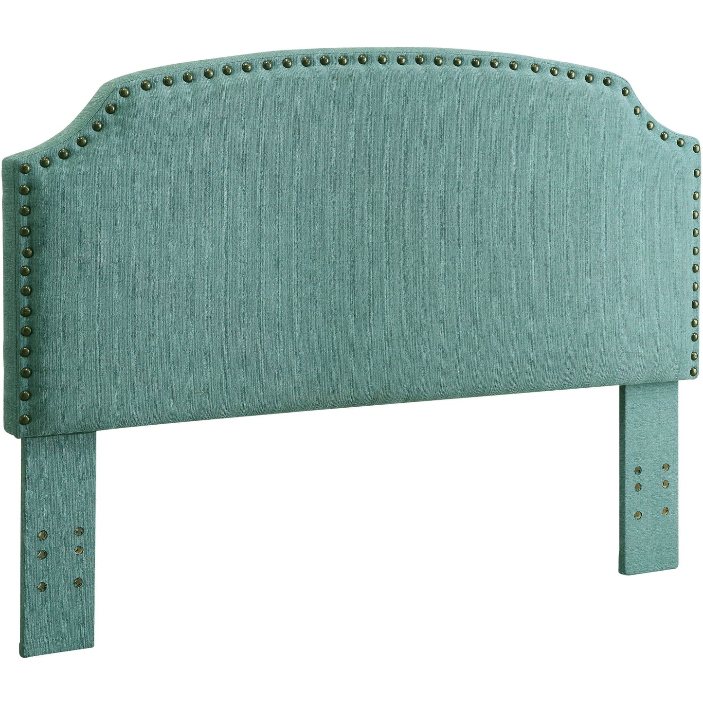 Furniture of America Afy Contemporary Camelback Full/Queen Headboard- DISCONTINUED Blue / Full/Queen IDF-7880BL-HB-FQ