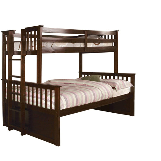 Furniture of America Bunk Bed Frederick Cottage Twin/ Full bunk Bed- Trundle not included