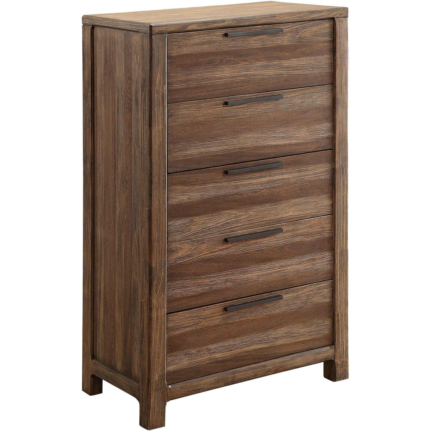 Furniture of America Chests Morris Rustic Style Natural Tone, 5-Drawer Chest