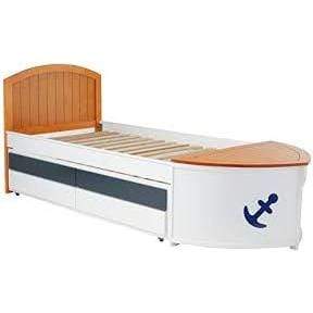 Furniture of America bed Salem Novelty Boat Themed Captain Twin Bed Salem Novelty Boat Themed Captain Twin Bed