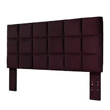 Furniture of America Headboards Sherry Tufted Modern Headboard In Purple- Full/ Queen