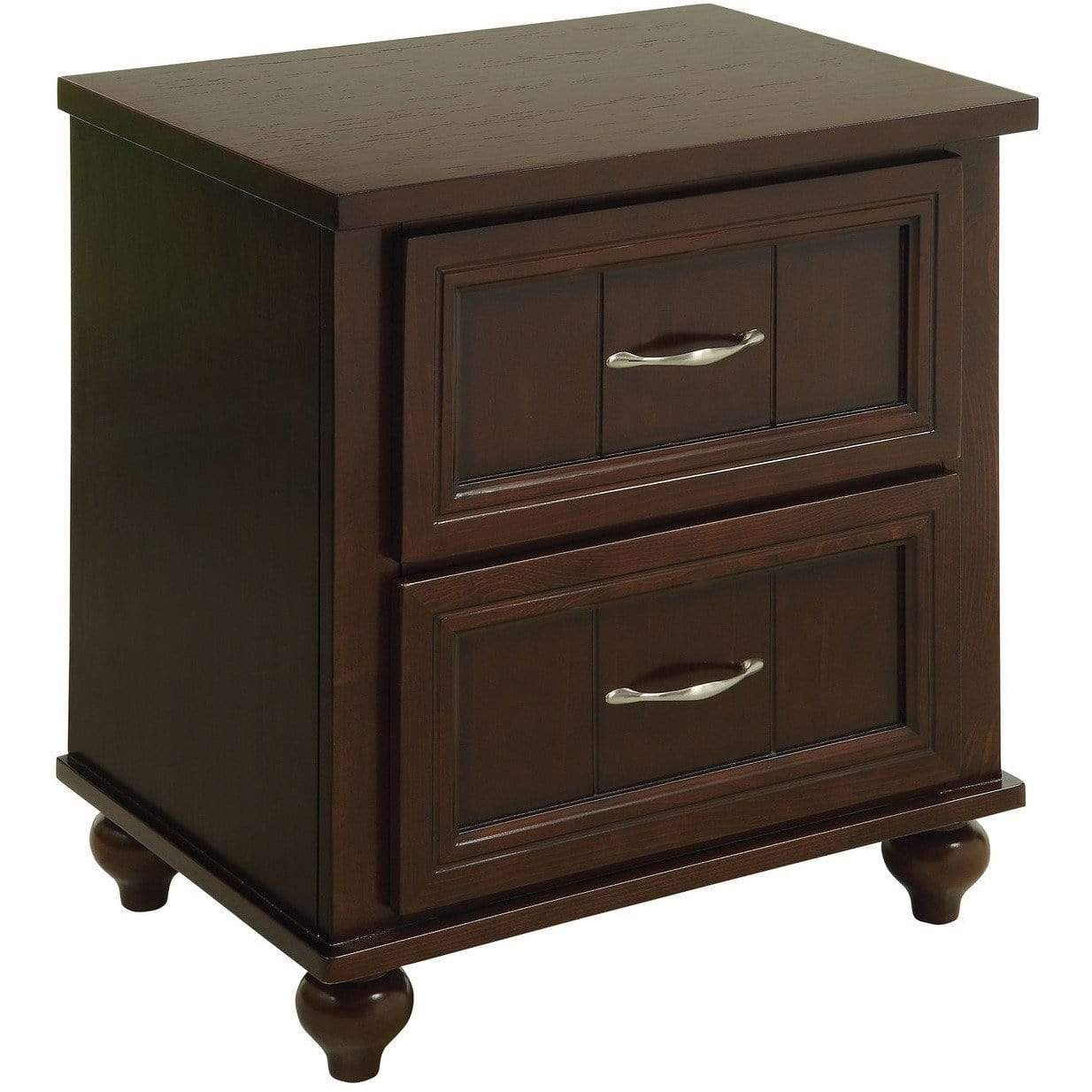 Furniture of America Nightstand Tiara Transitional 2 drawer youth nightstand Tiara Transitional 2 drawer youth nightstand