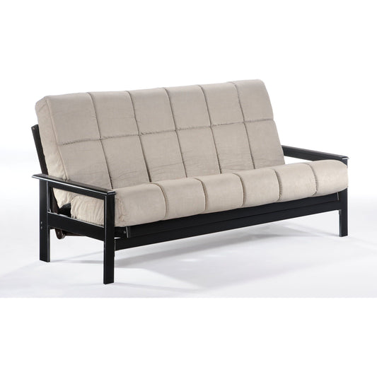 Night and Day Albany Full Futon Frame in black walnut finish ABY-BA-BMG-FUL-BWT