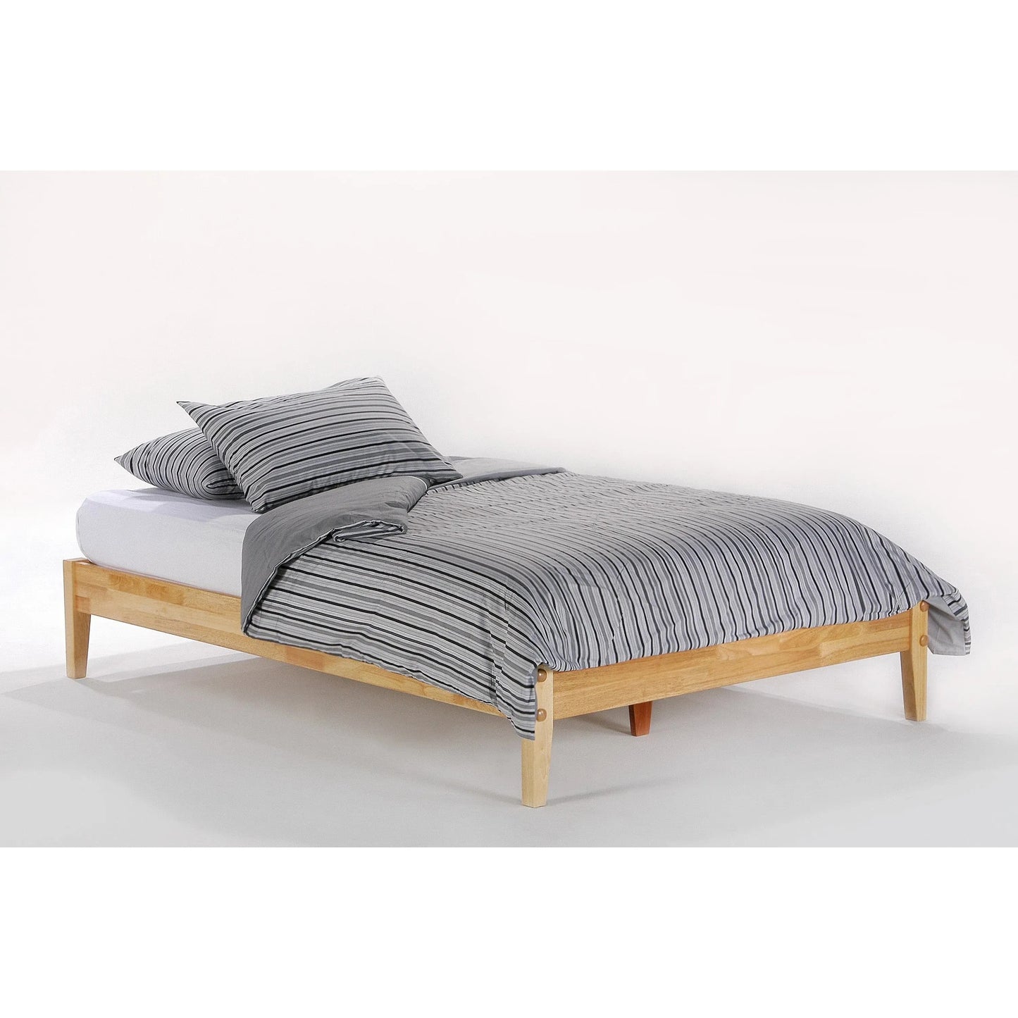 Night And Day Basic King  Platform Bed in cherry finish (P Series)