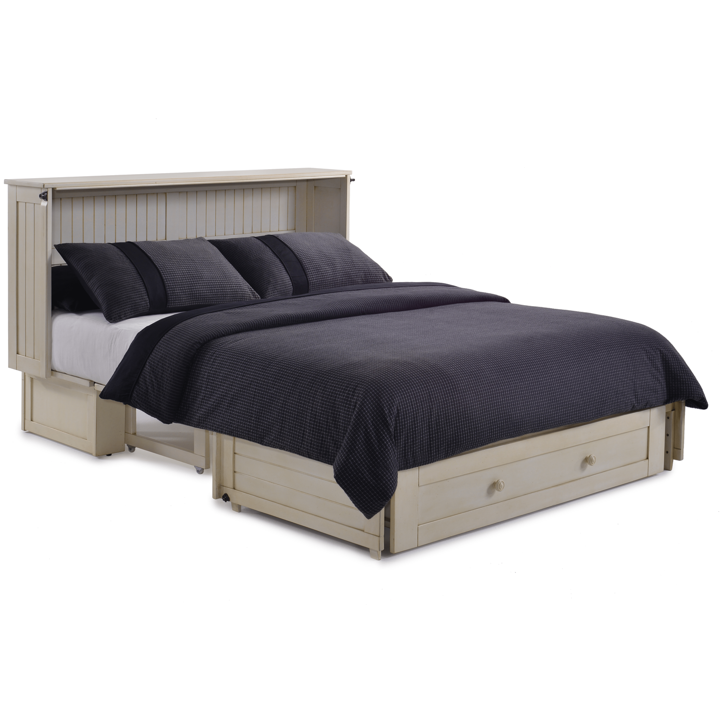 Night and Day Daisy Murphy Cabinet Bed with Mattress