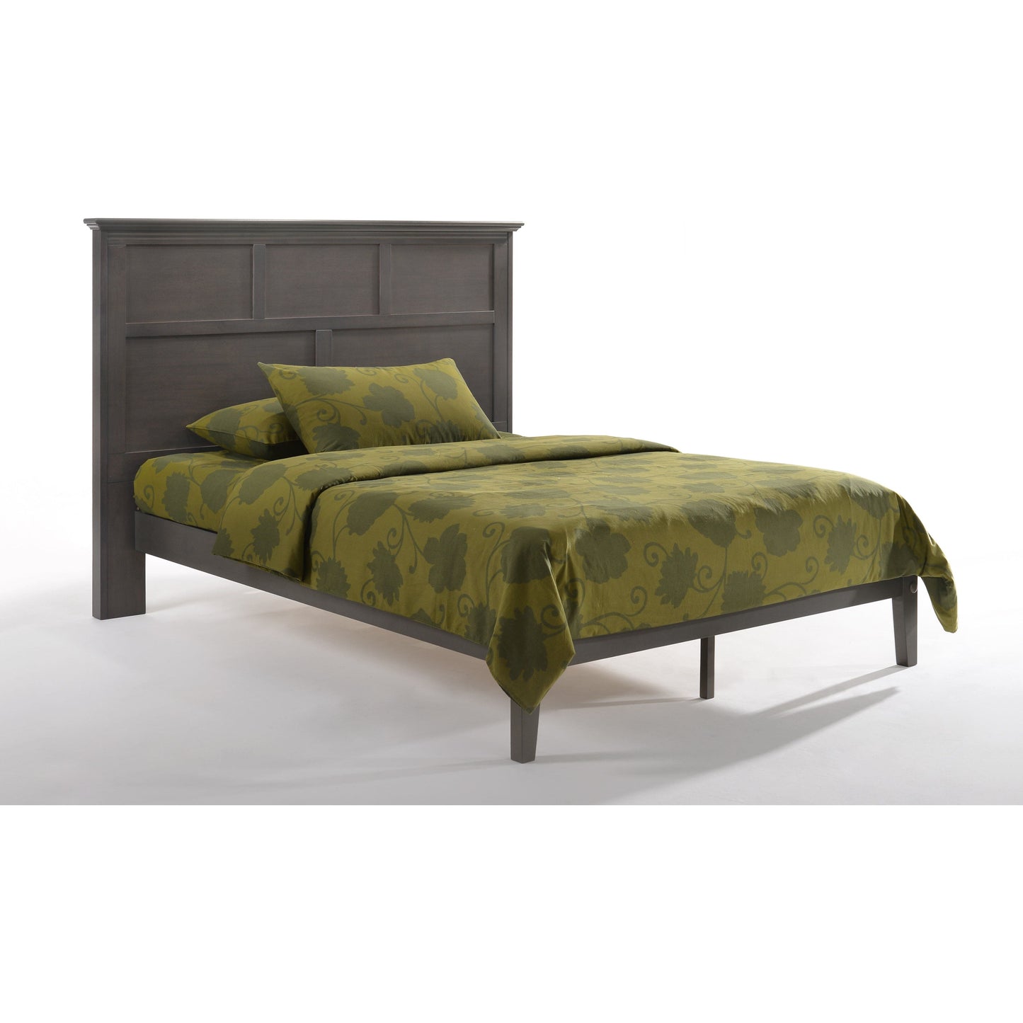 Night And Day Full Tarragon Bed Frame (P Series) in cherry finish Stonewash TAR-PH-FUL-STW-COM