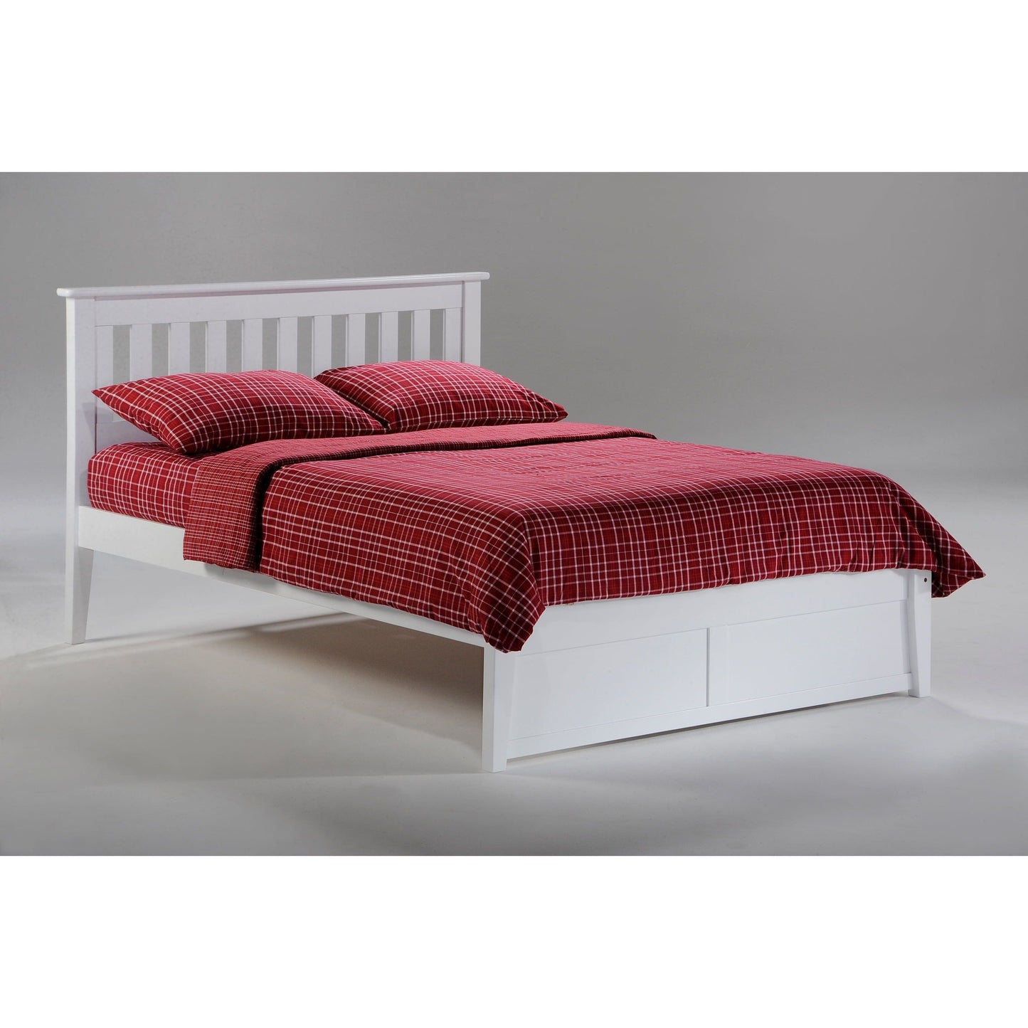 Night And Day King Rosemary Bed (P Series) in White finish RMY-KH-EKG-COM-P-WH