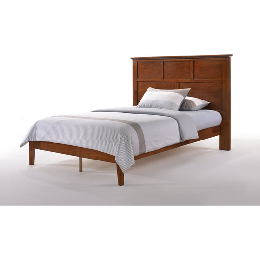 Night And Day King Tarragon Bed Frame (P Series) in cherry finish TAR-PH-EKG-CH-P-COM