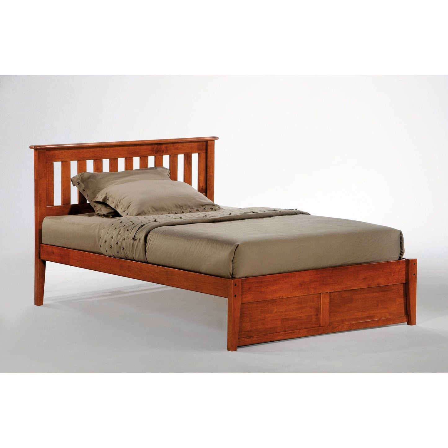 Night And Day Queen Rosemary Bed (P Series) in cherry finish Cherry RMY-PH-QEN-CH-COM