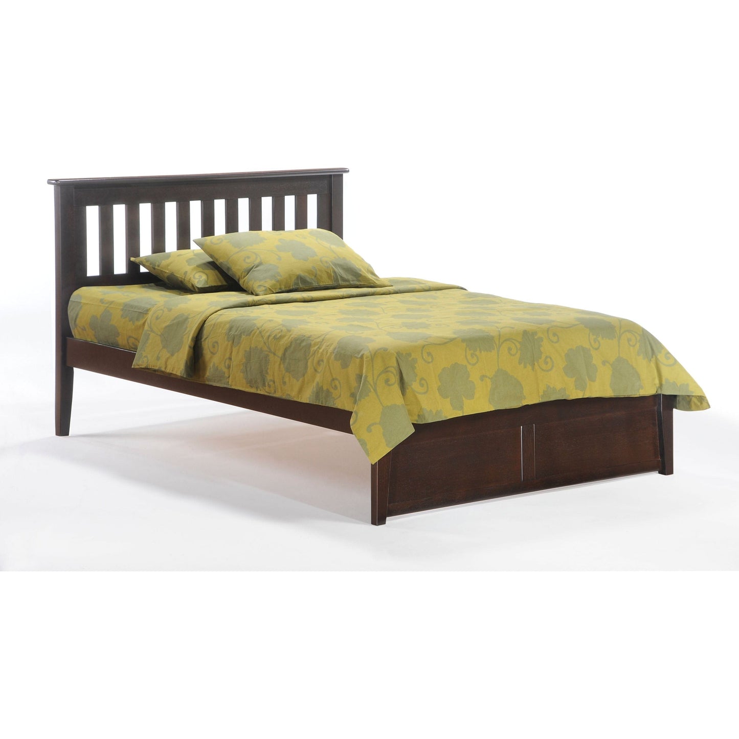 Night And Day Queen Rosemary Bed (P Series) in cherry finish Chocolate RMY-PH-QEN-CHO-COM