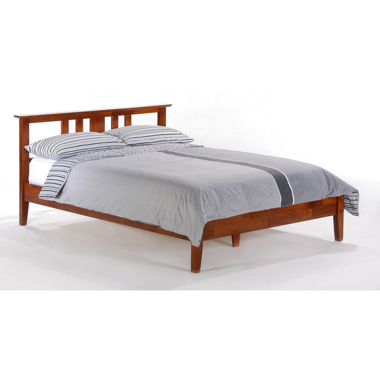 Night And Day QueenThyme Bed in cherry finish (P Series)